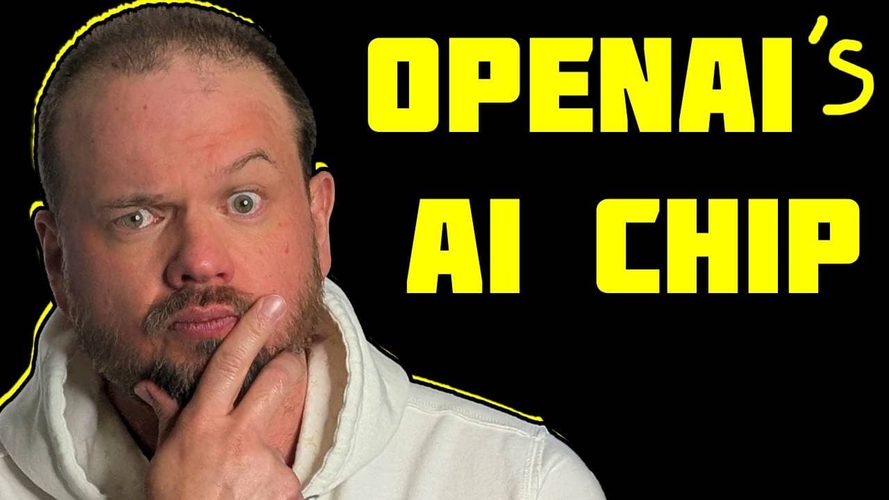 Thumbnail for OpenAI's new AI chip