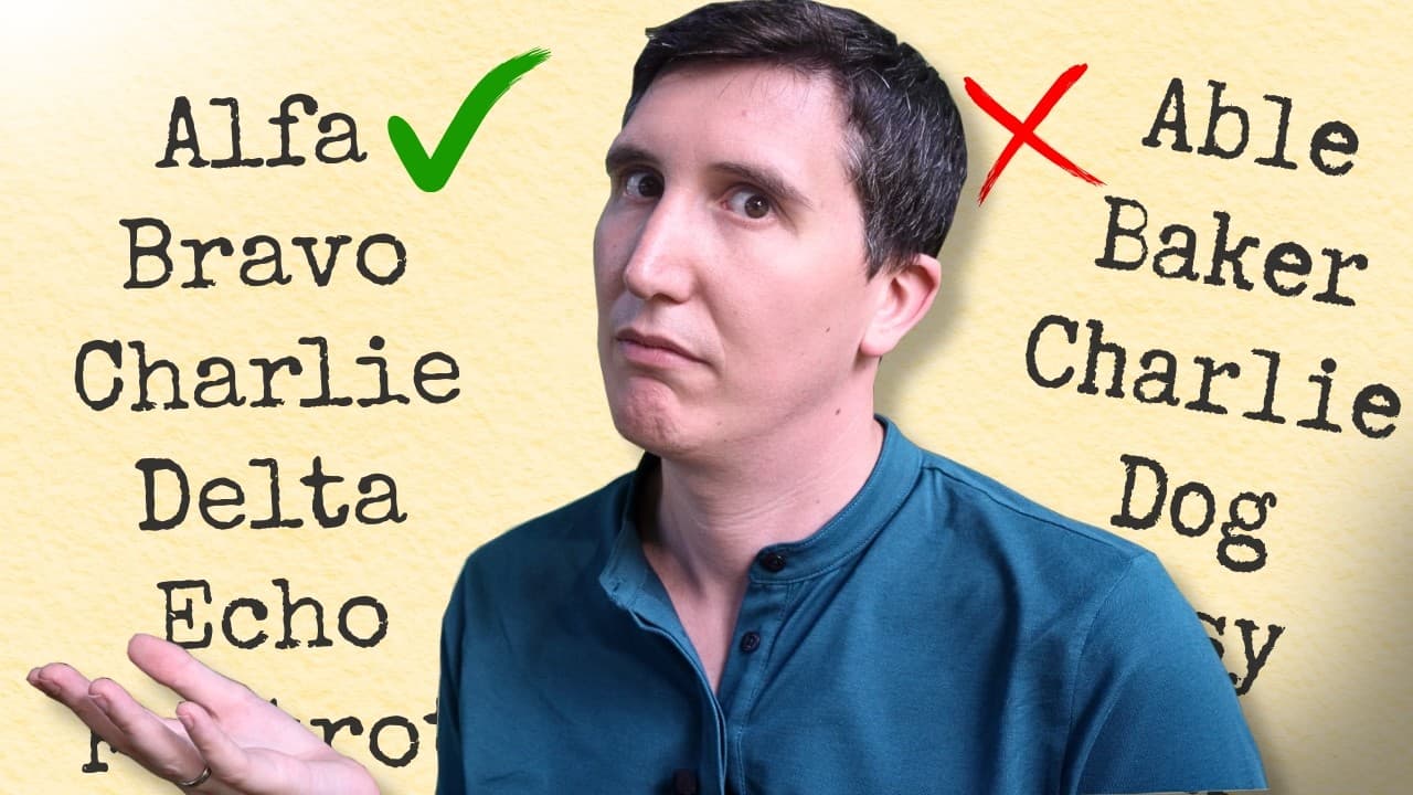 Thumbnail for The genius logic of the NATO phonetic alphabet