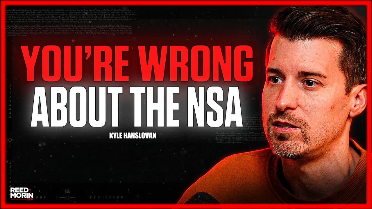 Thumbnail for Ex-NSA Hacker on China’s Cyber Weapons, AI Surveillance & What Palantir Really Does | Kyle Hanslovan