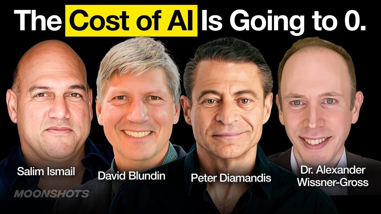 Thumbnail for AI Costs Plummeting 40x: Why Costs Are Collapsing & What It Really Means w/ Dave, Salim & AWG